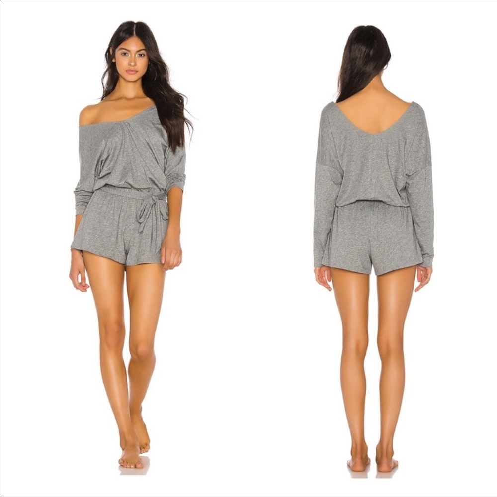 Eberyjey Lounge Romper Long-sleeve Pajamas